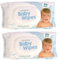 Sensitive Baby Feuchttücher – parfümfrei, dermatologisch getestet, alkoholfrei, pH-ausgeglichen, weich und sanft (blau (parfümfrei), 128 Stück