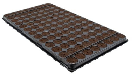 Plug Life Peatmix Propagation Tray - 104 Cells, Grow seeds, cuttings and tissue cultures, provides 3 weeks of nutrients