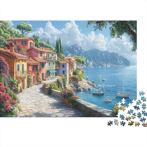 Comer See Puzzle 1000 Teile Puzzle Für Erwachsene Und Kinder Ab 14 Jahren Puzzel 1000pcs (75x50cm)