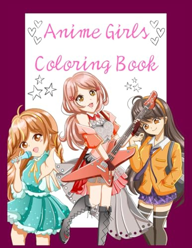 Blush & Ink: Stylish Anime Girls to Color