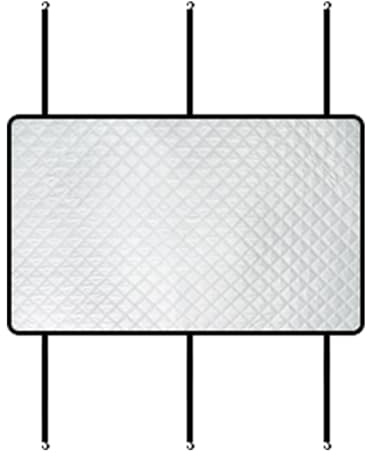 Lnhgh - Estor para Techo corredizo de Coche | Parasol de Camping para Techo corredizo, protección UV con Bandas elásticas para Ventana de Lluvia y vehículo