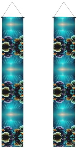 Unterwasser-Landschafts-Banner für Thanksgiving, Indoor-Banner für Haustür, für alle Feiern