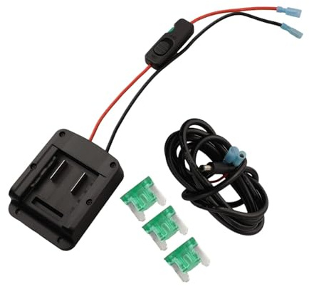20 Stück Akku-Kapazitäts-Etiketten-Aufkleber, kompatibel mit 18 V 14,4 V Lithium-Batterie BL1830 BL1430, verschleißfeste Papieranhänger, 22 x 19 mm