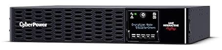 CyberPower PR1500ERTXL2UCN Line-Interac. USV,inkl.Netzwerkkarte,1500VA 1500W, 2U Rack/Tower,reine Sinuswelle,PFC-komp., AVR,BMS,GreenPower,LCD drehbar,Cloud Ethernet,USB,Smart-Slot,IEC C13 x10,19-Zoll