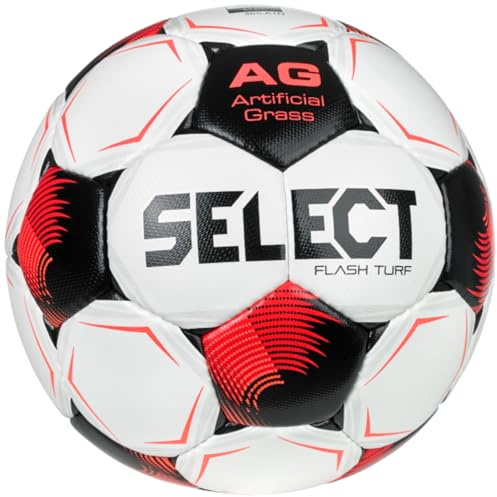 Select Flash Turf FIFA Basic V26 Ball 110056, Unisex Footballs, White, 5