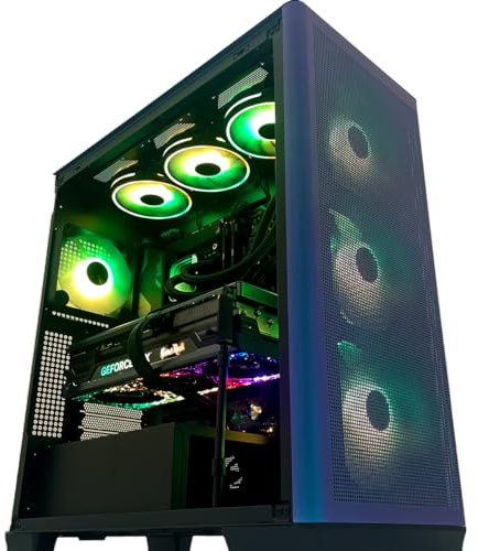 ginger6 Gaming PC Desktop 14ZH66C-8WX - Intel Core i9 14900f Processor, Nvidia RTX 5090 32GB Graphics, 4TB M.2 NVMe SSD, 64GB DDR5, Z790, Wi-Fi 6E 802.11ax, Liquid Cooled, Windows 10 Home