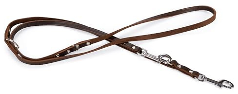 Karlie Führleine Rondo, genietet L: 200 cm B: 12 mm braun