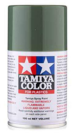 TAMIYA 85091 TS-91 JGSDF Dunkelgrün 100ml Spray - Sprühfarbe für Plastikmodellbau, Modellbau und Bastelzubehör, Sprühfarbe für den Modellbau