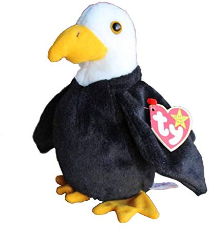 TY Baldy the Eagle Beanie Baby