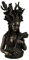 Veronese Design Statue der Gaia griechischen Mutter Erde Göttin & stammten Mutter Allen Lebens, Bronze, 9,75 in. Hoch, 4,75 in. Lang, 4,25 in. Breite, Metallic Antik Bronzefarben, Mythologie, Geburt