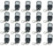 TEMPO DI SALDI 20 Telecomandi Universali Cancello Automatico Frequenza 433,92 Mhz Codice Fisso