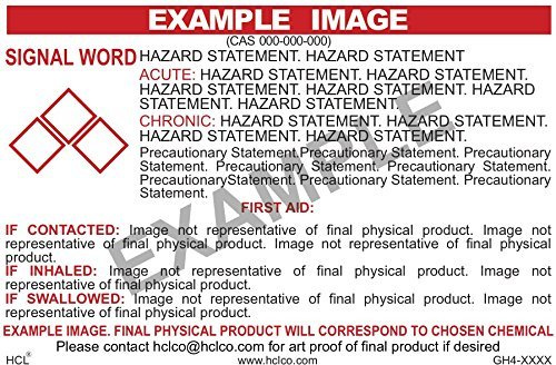Formic Acid GHS Label - 3 x 5 (Pack of 25)