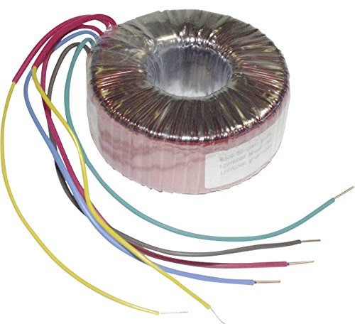 Tru Components Transformador toroidal 1 x 230 V 2 x 12 V 120 VA 5000 mA TC de rkt120/2 x 12 Tru Components