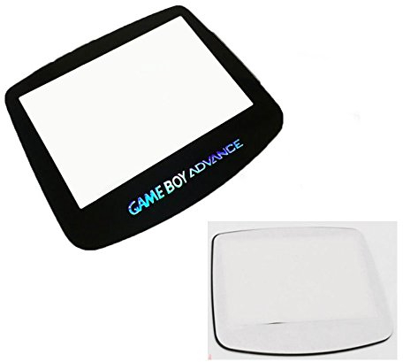 Ersatzscheibe für Game Boy Advance GBA System mit selbstklebender Rückseite
