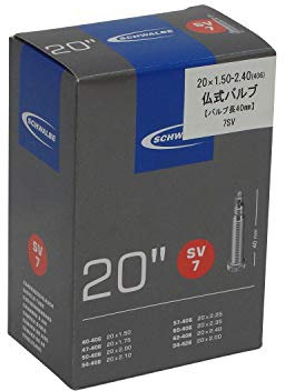 Schwalbe Unisex – Erwachsene 10415313 TU. SV7, Schwarz, 40/62-406 IB 40mm