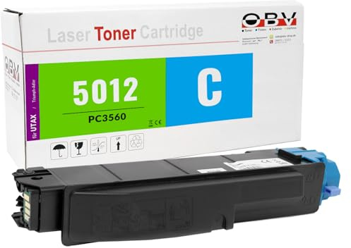 OBV PK-5012C Toner Kompatibel UTAX Triumph-Adler P-C 3560dn P-C 3560i MFP P-C 3565i MFP Cyan ca. 10.000 Seiten