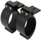 Hansen Styling Parts 2X Universell passende OVALE schwarz pulverbeschichtete Rohrschelle ø89mm für Pickup Frontbügel mit ovaler Strebe