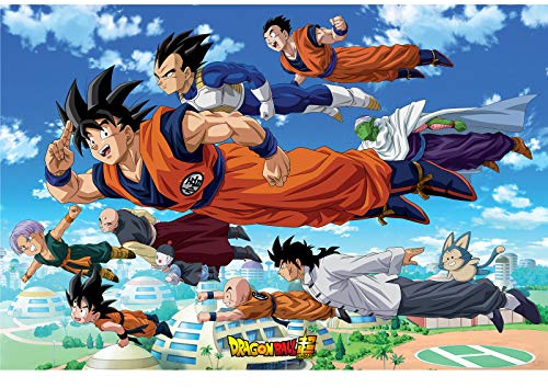 ABYSTYLE - Dragon Ball Super - Poster - Groupe Goku (91,5x61 cm)