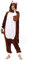 Katara 1744 (30+ Designs) Pferde-Kostüm Pony braun, Unisex Onesie/Pyjama-Qualität für Erwachsene & Teenager