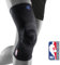 Bauerfeind Ginocchiera unisex Knee Support NBA, 1 ginocchiera sportiva per basket, Indossabile a destra e sinistra