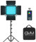 GVM Lampe Vidéo LED RVB 800D avec Kit d'éclairage de Contrôle APP, 1 Paquet avec 8 Types de Lumières de Scène, 3200-5600 K CRI 97, Panneau Lumineux pour Youtube Studio, Vidéo, Portrait