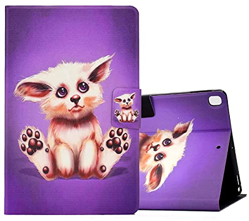 ONETHEFUL hülle Book Cover Etui für Apple iPad 10.2 2021 2020 2019 / iPad Air 3 10.5 2019 / iPad PRO 10.5 2017 Schutzhülle PU Leder Tablet Tasche Case Huelle mit Ständer - Fuchs