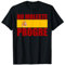 Orgulloso de Ser Español Camiseta Vox No Moleste Progre Bandera de España - Hombre, Manga Corta, Negro, Talla S