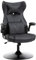 Vinsetto Video Game Chair with Lumbar Support, Racing Style Home Office Chair, Computer Chair with Swivel Base, Flip-up Armrest and Headrest, Black