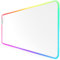 CSL - RGB Gaming Mauspad - LED Schreibtischunterlage - 800x300 mm - XXL Mousepad - LED Multi Color - 11 Beleuchtungs-Modi - 7 LED Farben Plus 4 Effektmodi - abwaschbar - weiß