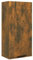 vidaXL Wand Badschrank Hängeschrank Wandschrank Badezimmerschrank Badmöbel Badezimmermöbel Aufbewahrungsschrank Räuchereiche 32x20x67cm