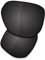 Saucer Verres de rechange de qualité supérieure pour lunettes de soleil Oakley Latch Beta OO9436, High Definition - Carbon Black Polarized, taille unique