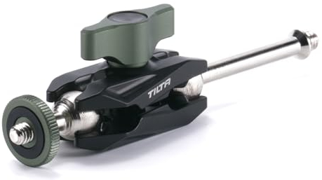 TILTA TA-MAA2-B - Mini braccio magico con due punti di montaggio da ¼ -20, braccio articolato con testa a sfera, compatibile con gabbie per fotocamere, maniglie superiori, treppiedi e morsetti di