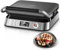 AMEGAT Waffeleisen 1600W, Waffeleisen Belgische Waffel Doppelt, 5 Programme & 7 Bräunungsstufen, Digitales Display, Countdown Timer, Textureinstellung, Verbrühschutzgehäuse, Extra Dicke Waffel