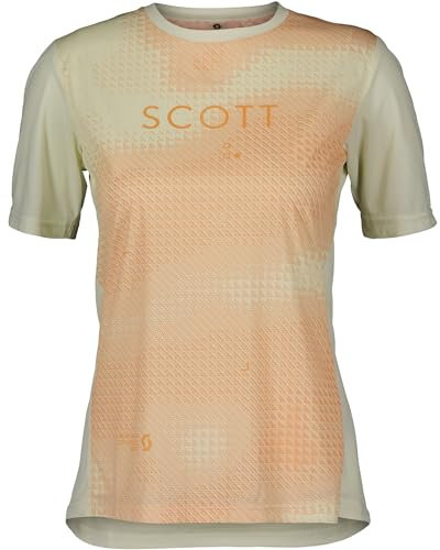 Scott Trail Flow DH Damen Fahrrad Trikot kurz Soft gelb 2024: Größe: L (40/42)