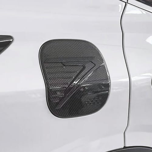 für Qashqai J12 2021 2022 2023 Tankdeckel Dekor ABS Kunststoff 1 Stück (Kohlefaserfarbe)