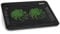 Duronic LC2 Ventilatore PC portatile: Base di raffreddamento per laptop | Supporto Sistema di Raffreddamento per Notebook con Doppia Ventola, Altezza Regolabile, Luci LED - Ideale per Laptop 11-17”