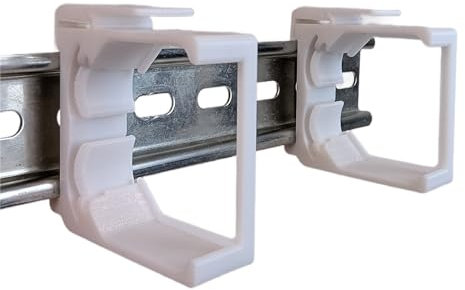 2er Set Adapter Halterung für Shelly Dimmer 2 & Shelly RGBW 2 Hutschiene/DIN Rail bracket (35mm)