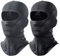WTACTFUL 2pcs Sturmhaube Motorrad Sommer Atmungsaktiv Sturmmaske Schwarz Grau Balaclava Ski Maske für Motorrad Fahren Snowboarden Herren/Damen