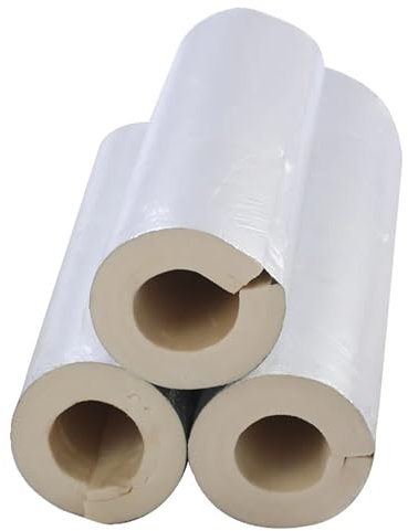 Flexible Pipe Insulation Outdoor Foam Tube Self-Adhesive Foam Tubing Closed Cell Insulation Hose for Domestic Heating Solar Water Pipe and Gas Pipe(34mmx15mmx1.0m)