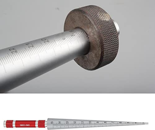 Calibre Cónico, Calibre Cónico de Orificio Calibre de Soldadura Cónico de Orificio de Acero Inoxidable de Alta Precisión Galgas de Espesores de Prueba Medidor de Paso de Rosca