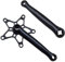 SUMMITDRAGON Bicycles Crank Arm 170mm Aluminium Alloy Direct Mount Crank Arm Set Black Crank Arm Replacements For Mountain Bicycles