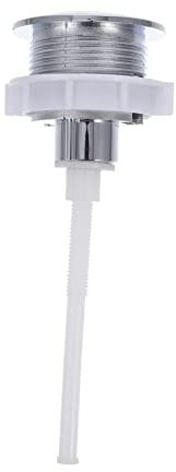 Operitacx Ersatz-druckknopf Für Toilettenspülkasten Runde Oberfläche Kompatibel Mit Meisten Toiletten Installieren Aus Strapazierfähigem Abs-kunststoff Für Badezimmer Und Wc