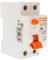 A2ZWORLD GC75125, interrupteur différentiel pur 30 mA, 25 A, RCCB Type AC 10 kA, 1P+N occupe 2 modules DIN