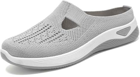 Bastwahl Sandales Confortable Nu Pieds, Femmes Confortable Chaussures de Randonnée Orthopédiques pour Diabétiques Pantoufles