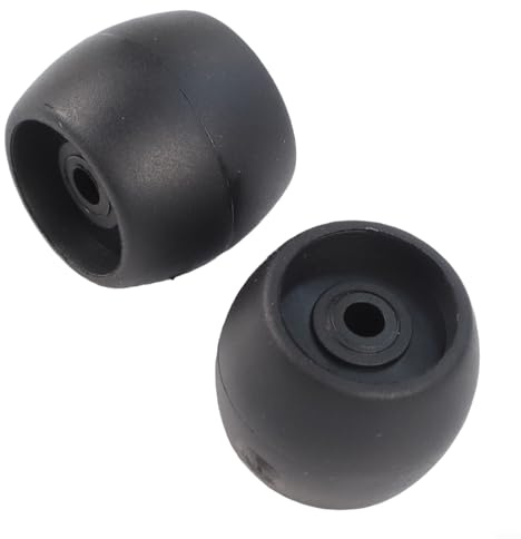 Gummiwalze, geräuschreduzierend, Ersatz, kompatibel mit Curv 10 Saugroboter für reibungslosen und leisen Betrieb auf harten Böden (1 Stück)