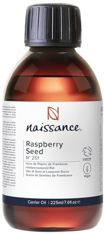 Naissance Olio di Semi di Lampone (No. 251) - 225ml - per Viso, Pelle, Corpo, Capelli