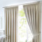 Fusion Dijon-Blackout/Thermal Insulated Pair of Pencil Pleat Curtains, Natural Beige/Cream, 90 x 54 (228 x 137cm)