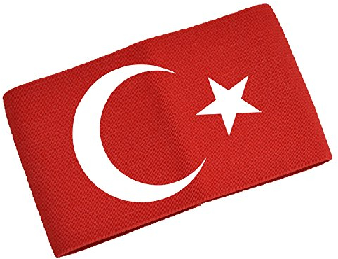 Kapitänsbinde Spielführerbinde TÜRKEI rot Junior Senior (Senior)