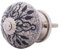 Knober Möbelknopf Keramik Marmoriert Porzellan Landhausstil Shabby-Chic Schrankknopf Türgriff (Beach 05 Ø40mm)