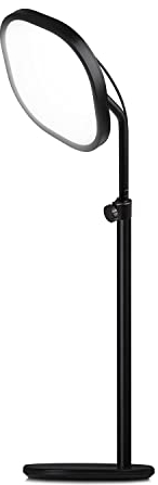 Elgato Key Light Air - Luz profesional de escritorio de 1400 lúmenes para streaming, producción, oficina y videoconferencia, temperatura y brillo ajustables con app en Mac, PC, iOS, Android